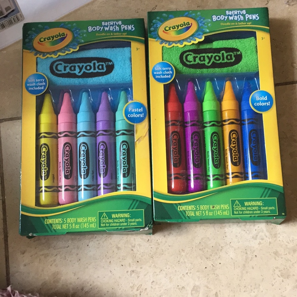 New body wash pens for Children